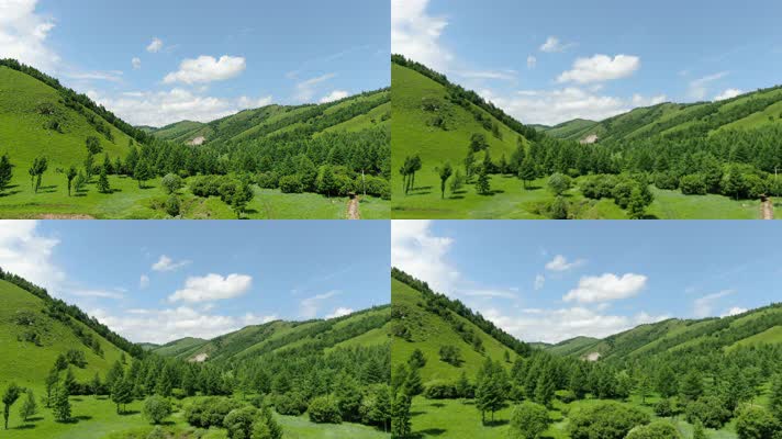 4K高山峡谷风光