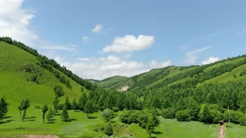 4K高山峡谷风光