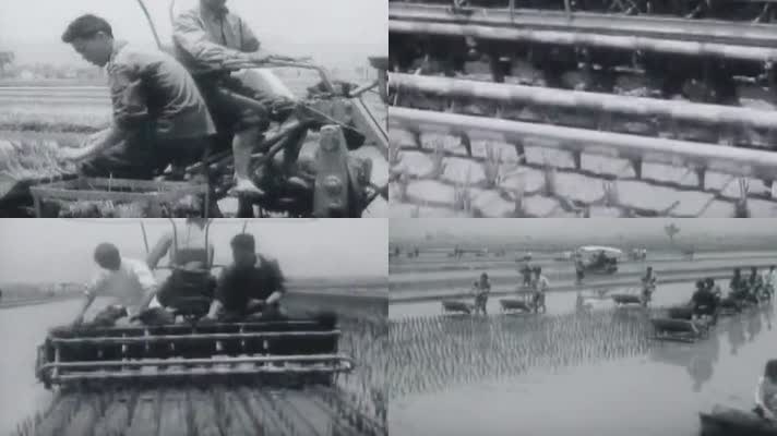 70年代浙江农业机械化生产影像6
