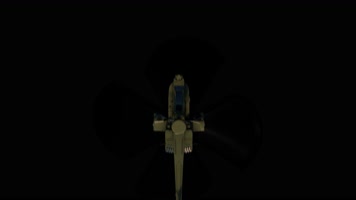 直升飞机上天  遥控飞机 战斗机 黑色通道 