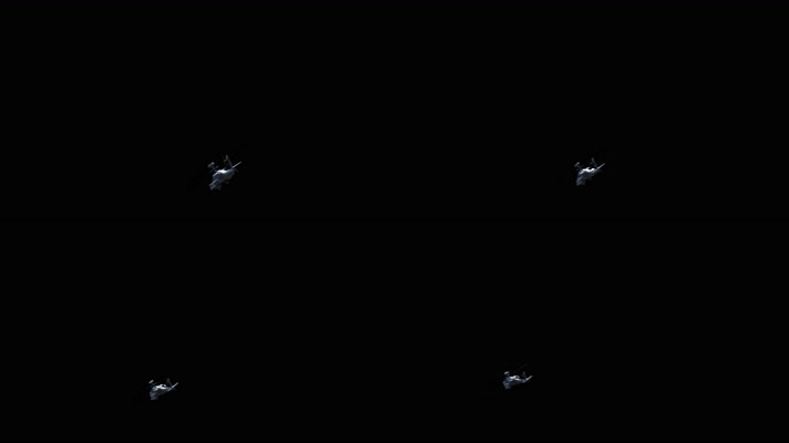 直升飞机穿梭  遥控飞机 战斗机 黑色通道 