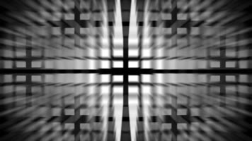 黑白图形变换舞台背景