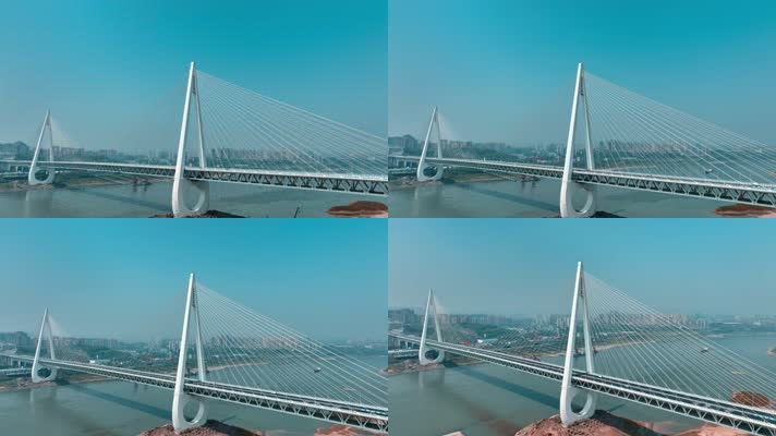 重庆白居寺大桥航拍