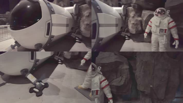 宇宙飞船和宇航员