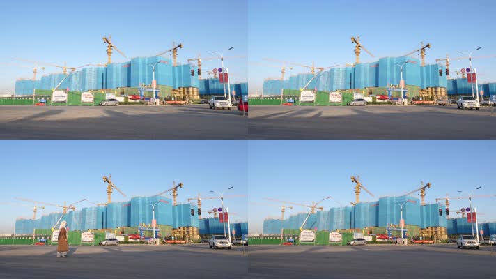 房地产工地延时