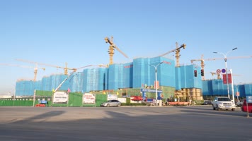 房地产工地延时 房地产工地延时