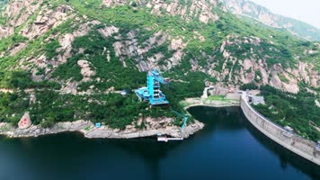 4K电影感无人机推进运镜｜青龙峡