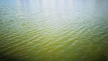 金色水面湖面波光粼粼江面湖水河流黄昏波光