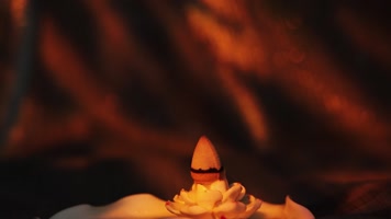 烧香唯美古风素材