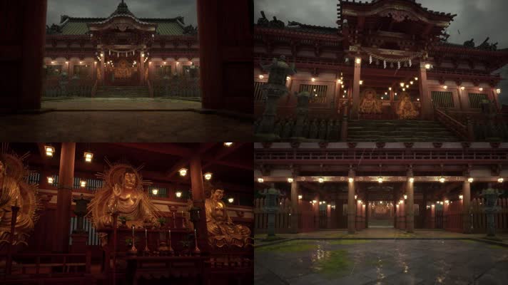【4K】佛教寺庙