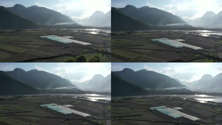 香格里拉，长江第一湾，河流，高原，高山 