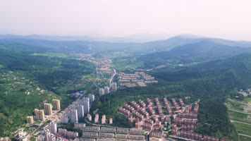 4K 城市航拍素材