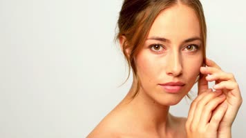 【4K】美丽知性女孩