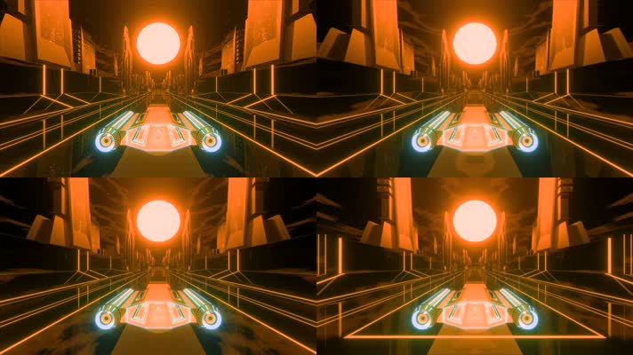 【4K】太空飞船