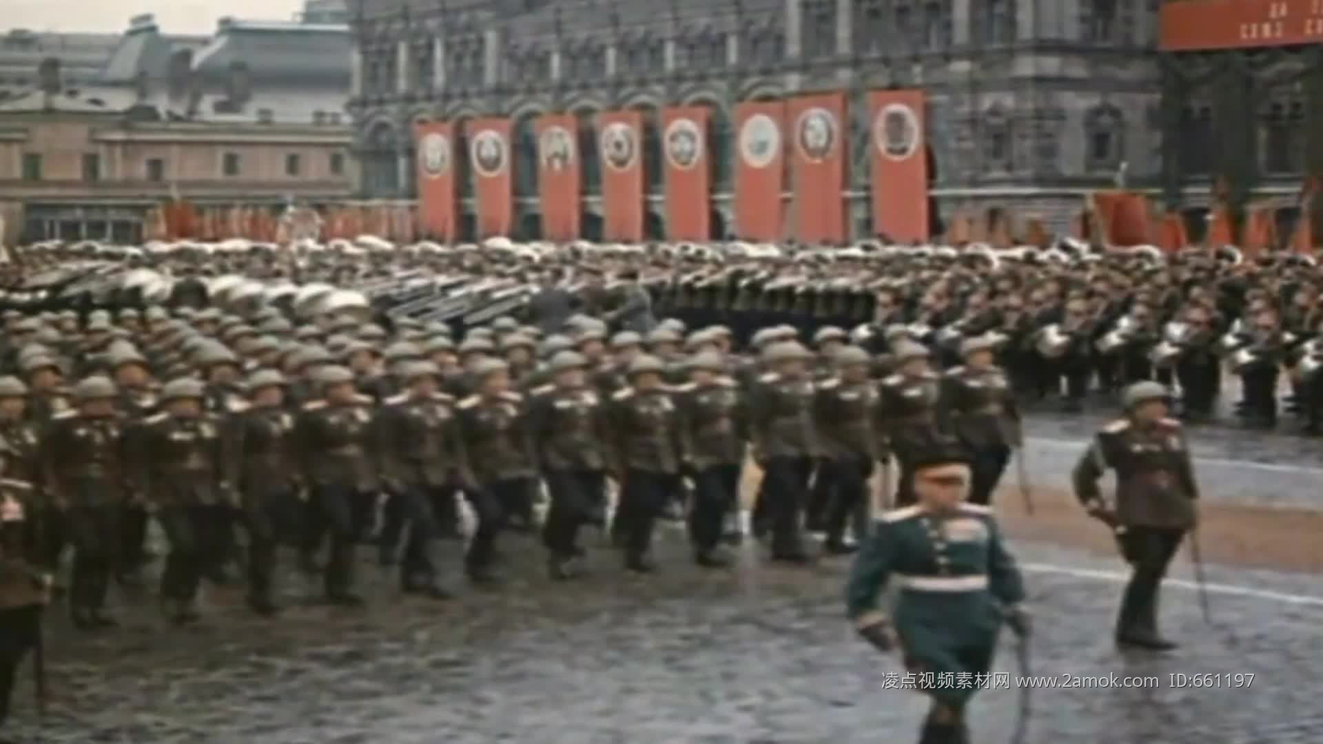（国际）俄罗斯举行1941年红场阅兵式纪念活动_苏联_新华社_展览