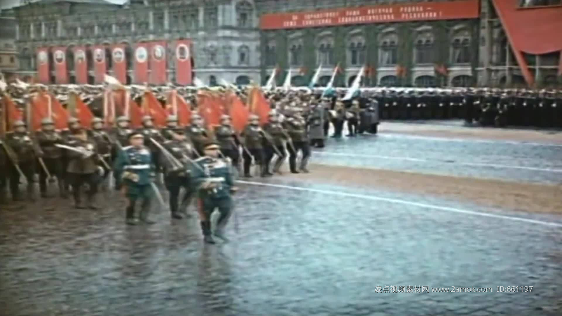 老照片：1941年苏联红场阅兵-搜狐大视野-搜狐新闻