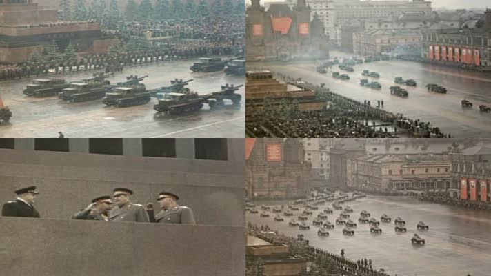 1945年苏联红场阅兵仪式8