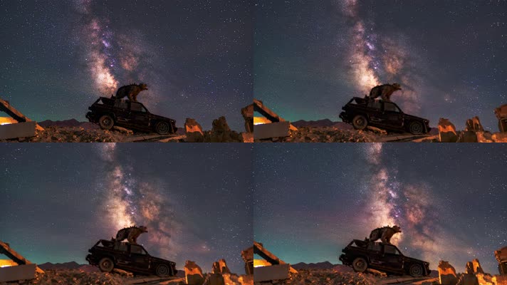 永泰古城星空银河延时