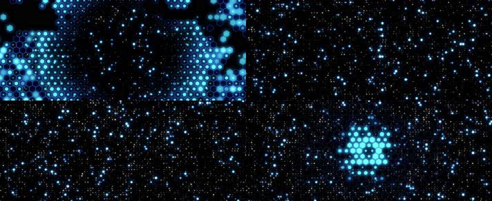 六边形方块转场