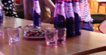 朋友酒吧聚会 举杯祝贺