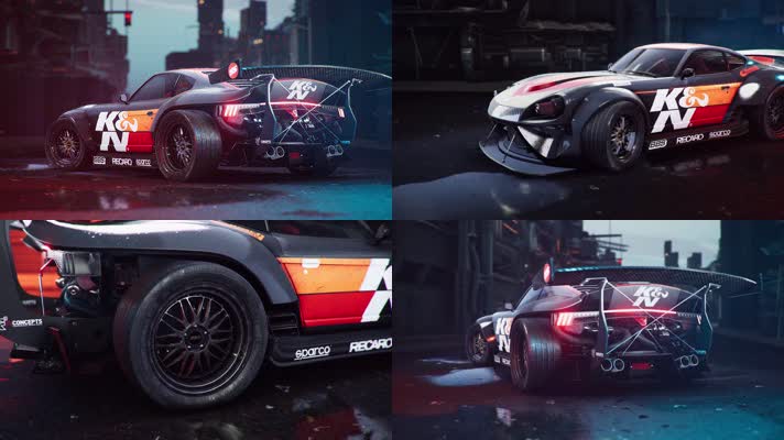 【4K】豪华跑车