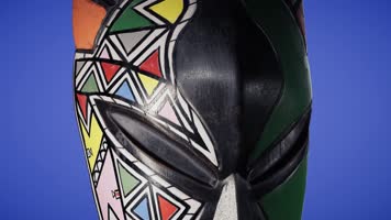 【4K】非洲面具