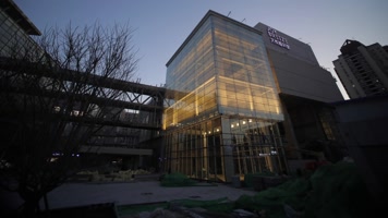 商场夜景 烟花 灯光秀 霓虹灯 火树银花 圣诞树 城市夜景 都市夜景