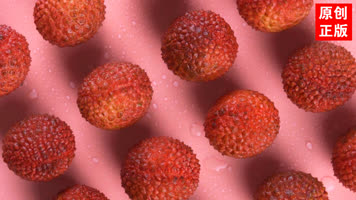 荔枝饮品饮料美食水果创意鲜果广告实拍