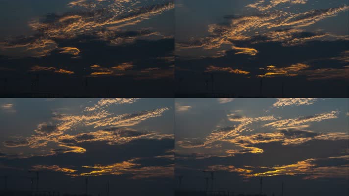 4K郑州北龙湖日出延时视频