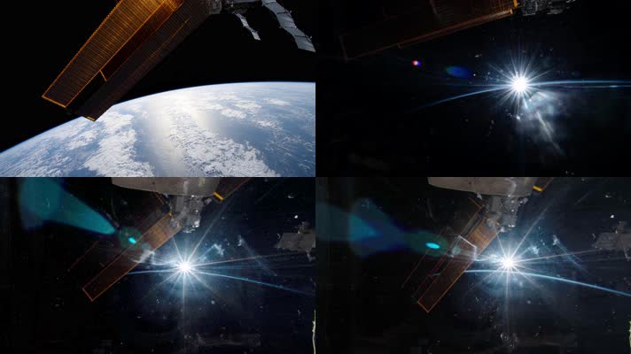 【4K】空间站地球