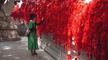 郑州大观音寺祈福许愿拜佛