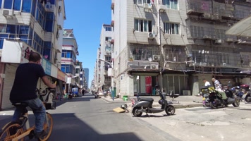 90年代破旧街道巷子