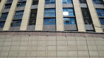 城市风景商业大楼视频素材仰拍