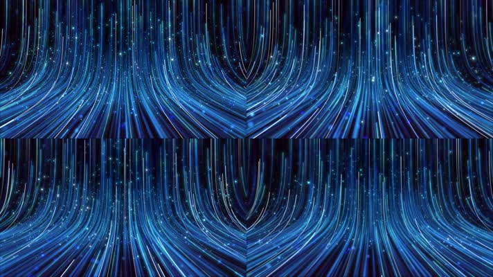 流动粒子光效背景