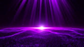 紫色海洋粒子