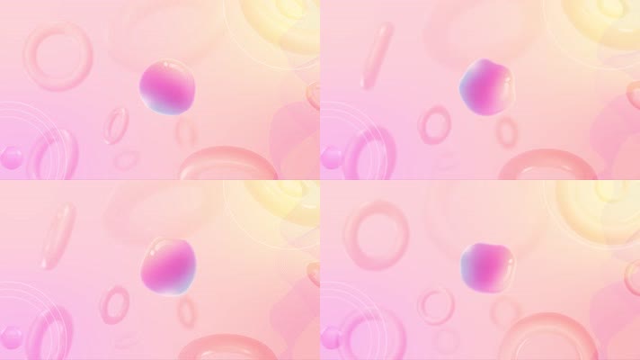 粉色泡泡