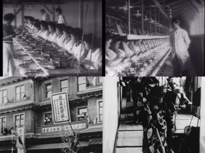 日本丝绸业 上世纪初