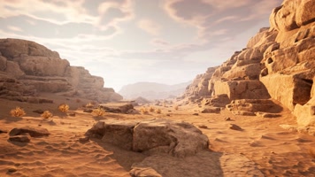 【4K】沙漠戈壁