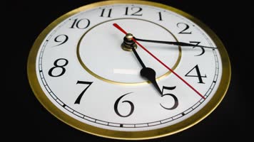 【4K】时钟走动