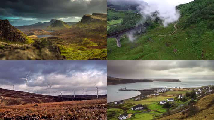 【4K】苏格兰风光