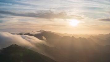 【4K】山川云雾 【4K】山川云雾