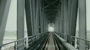  上世纪60年代老式火车 绿皮火车