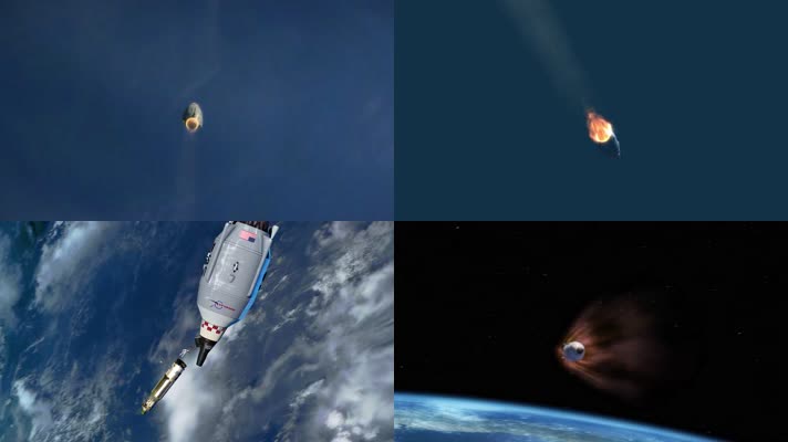 【4K】太空舱往返