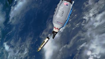 【4K】太空舱往返