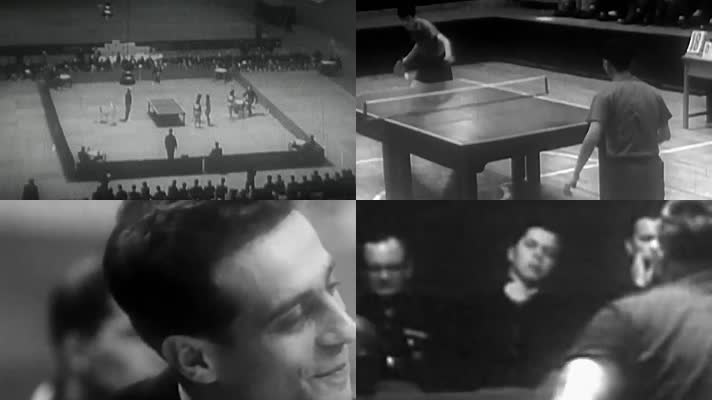   50年代第25届世界乒乓球比赛