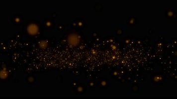金色粒子背景