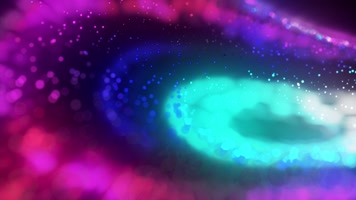 七彩粒子银河背景素材