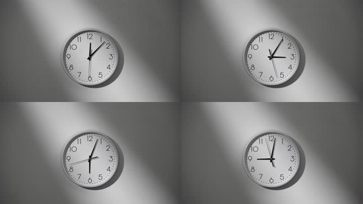 时钟飞快旋转-12小时