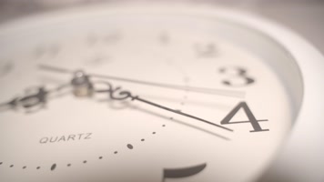 时钟时间飞逝倒计时4K