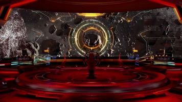 【4K】飞船星际跳跃